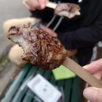 飛騨小坂の五平餅、おいしかったなぁ