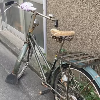 浅野忠信ならぬ、自転車です。